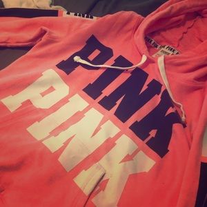 Pink hoodie
